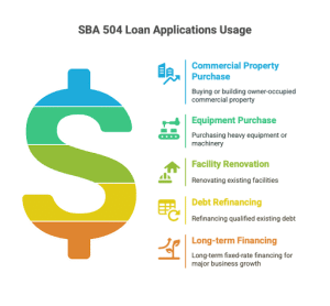 SBA 504 Loan Application Usage